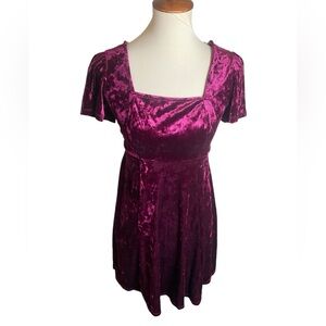 NWT Live to be Spoiled Velvet Dress